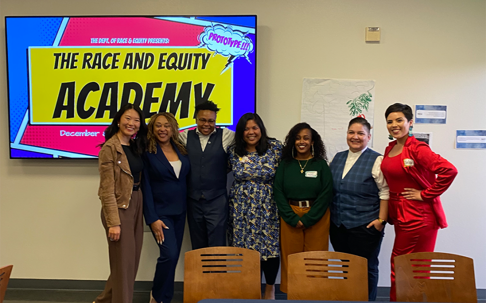 Race and Equity Academy trainings.