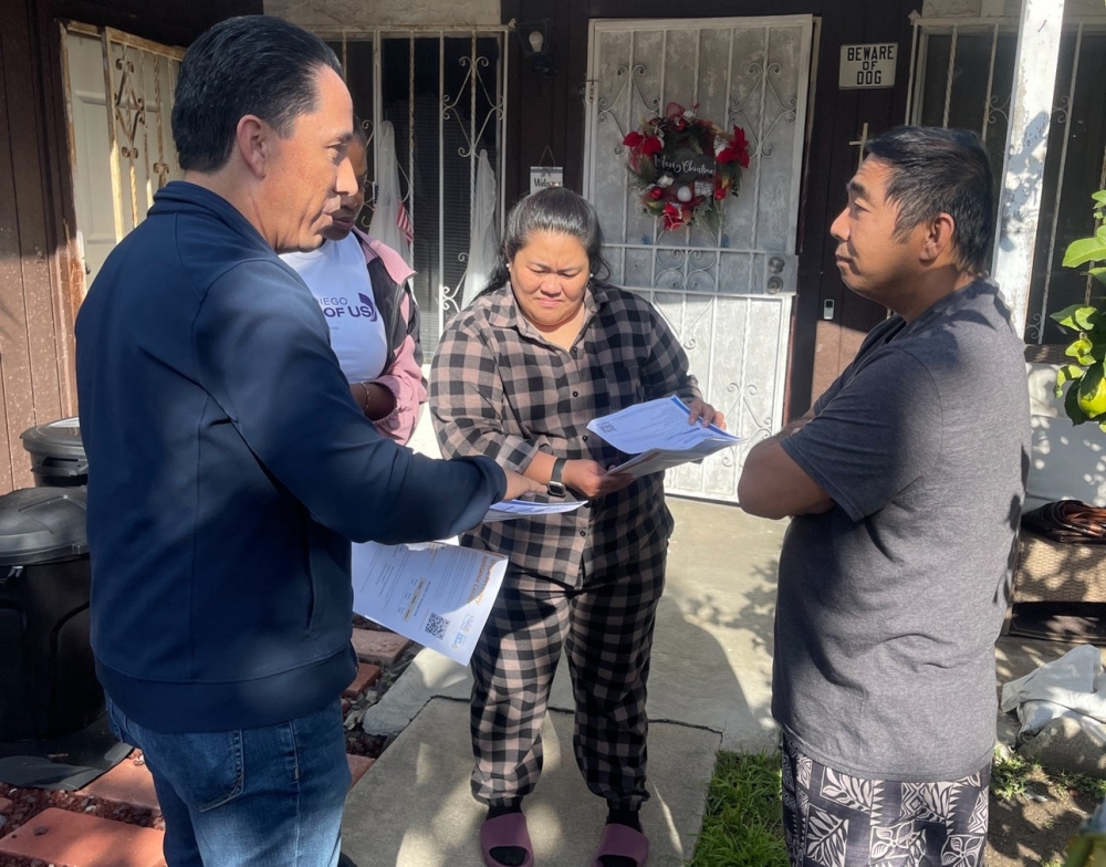 canvassing flood information