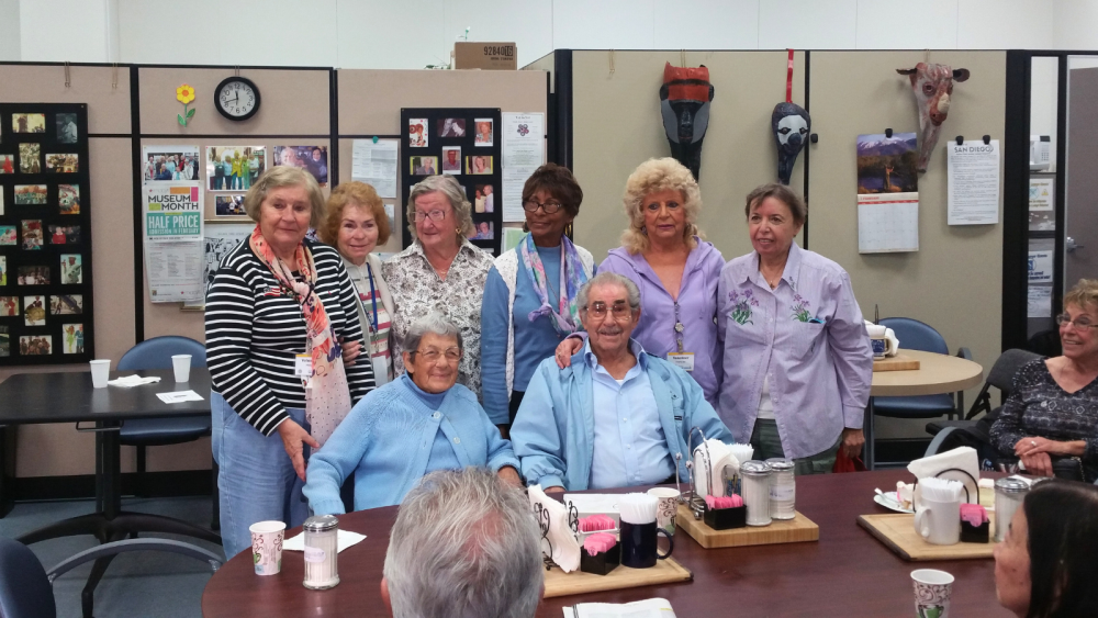 seniors at a center