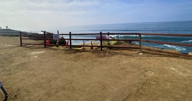 Sunset Cliffs closure