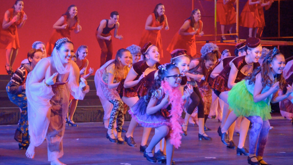 dancers on stage