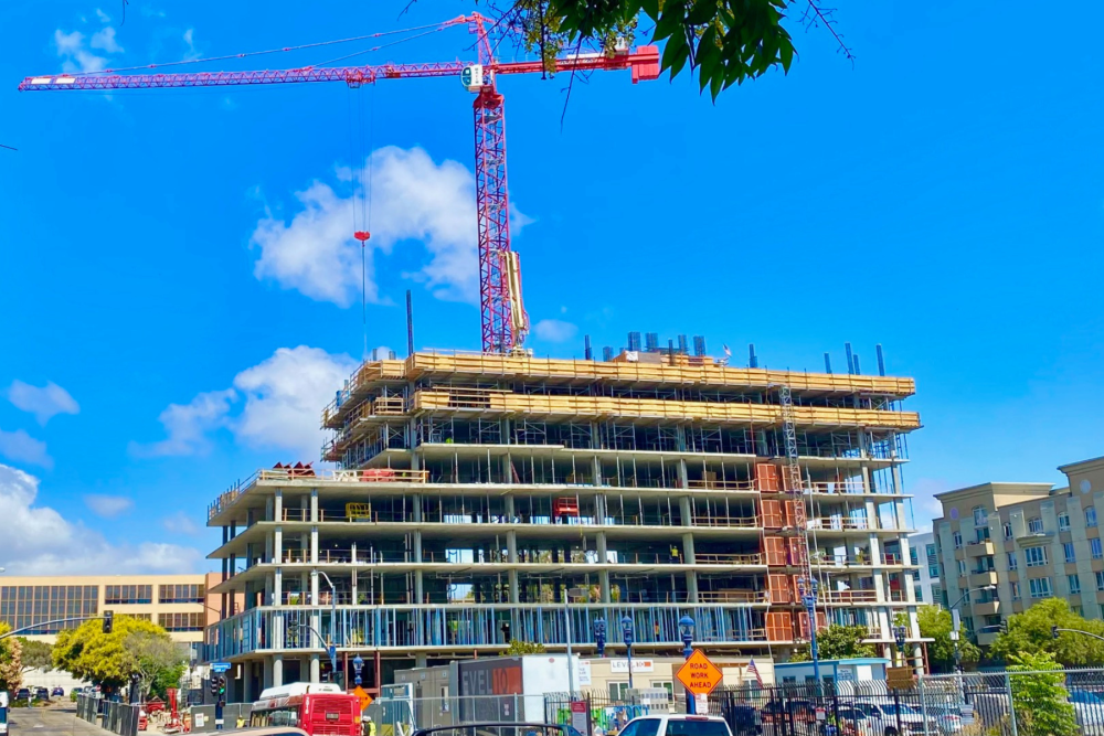 Downtown construction