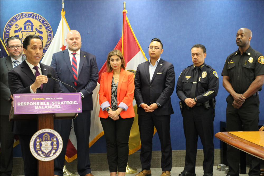 mayoral budget press conference