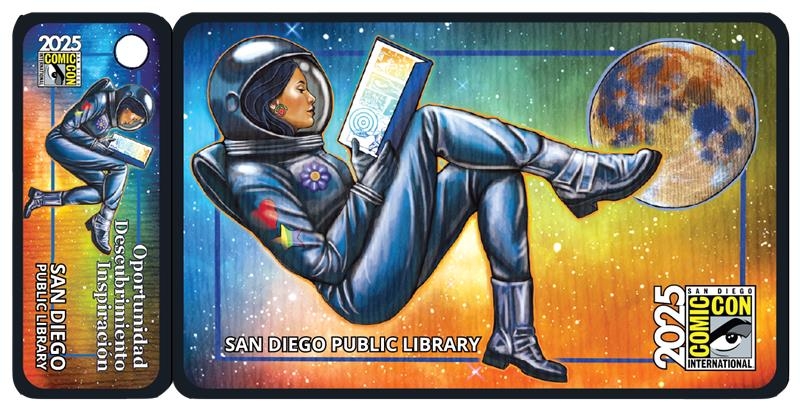 2025 Library Comic-Con Card