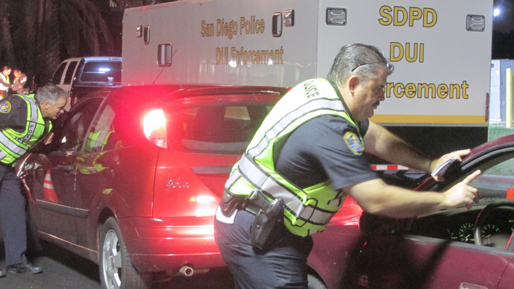 SDPD DUI checkpoint