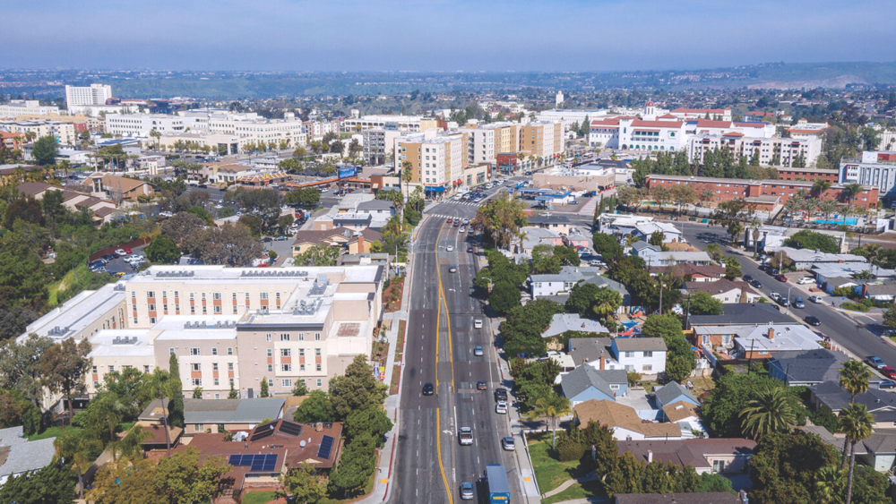 Aerial View of City Heights