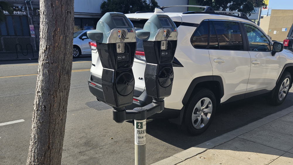 Photo of a parking meter