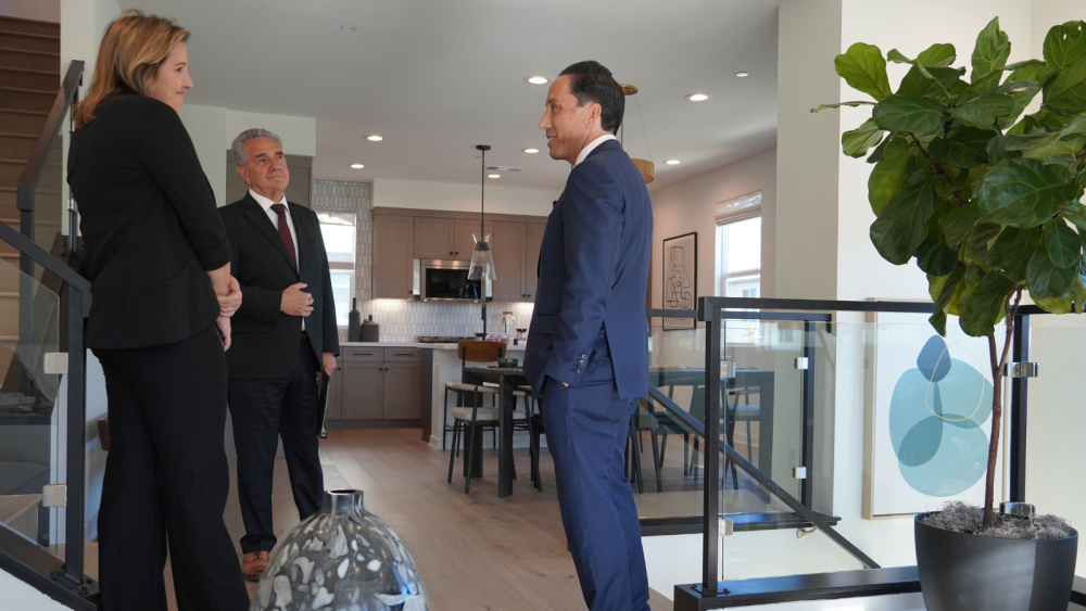 A photo of Mayor Todd Gloria and Council President Joe La Cava