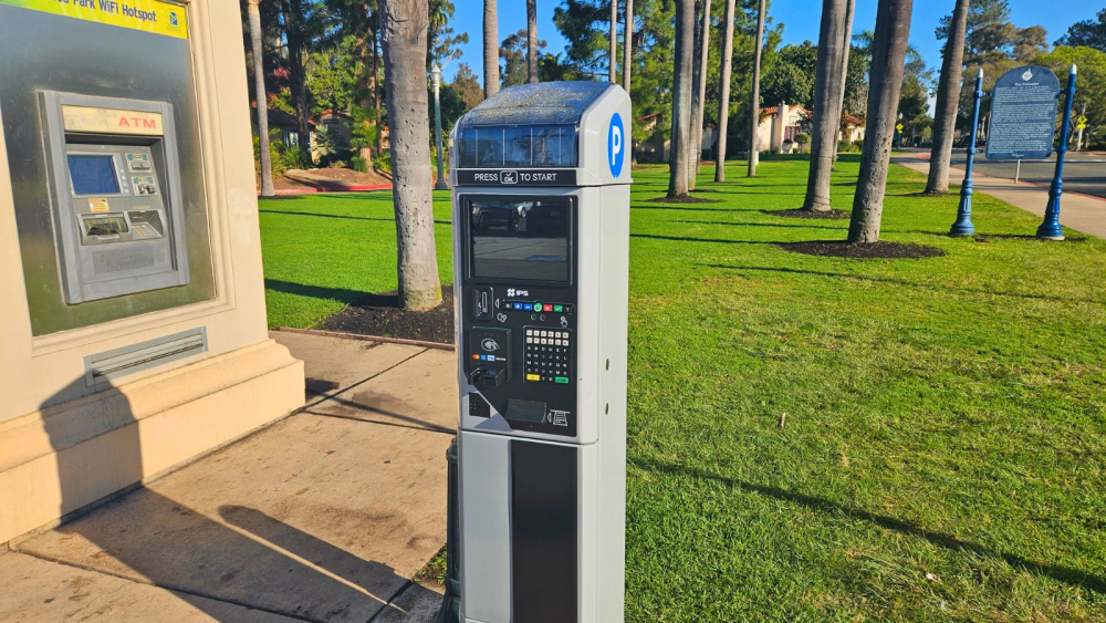 parking meter at balboa park