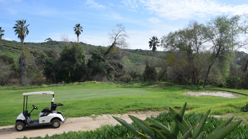 Photo of golf course