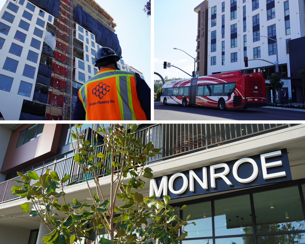 three housing projects one day