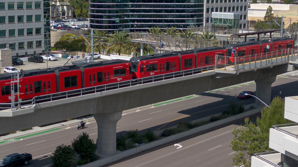 Rendition of trolley