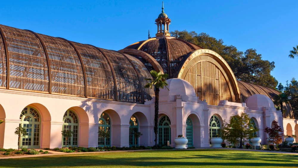 Front of Botanical Building in Balboa Park