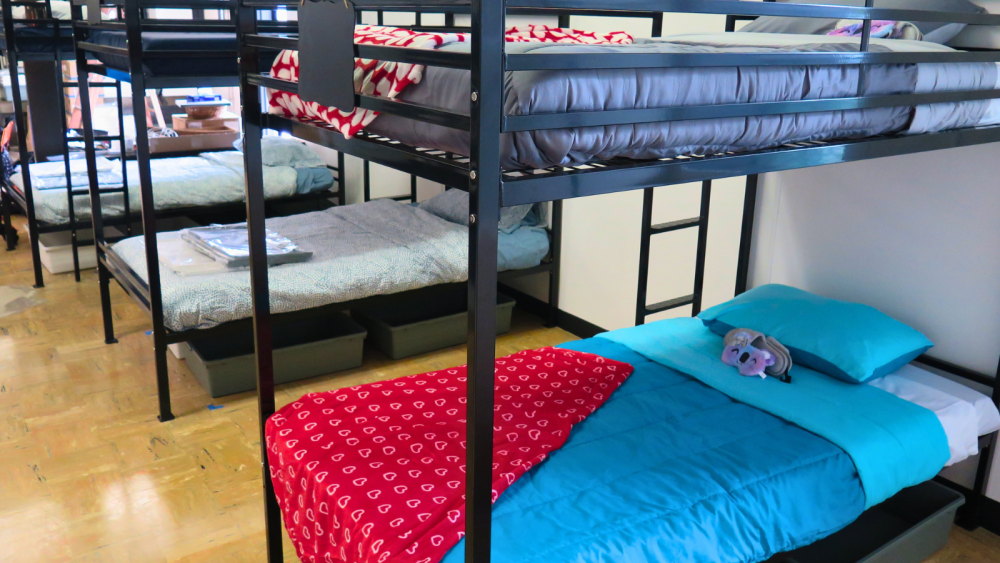 Shelter beds
