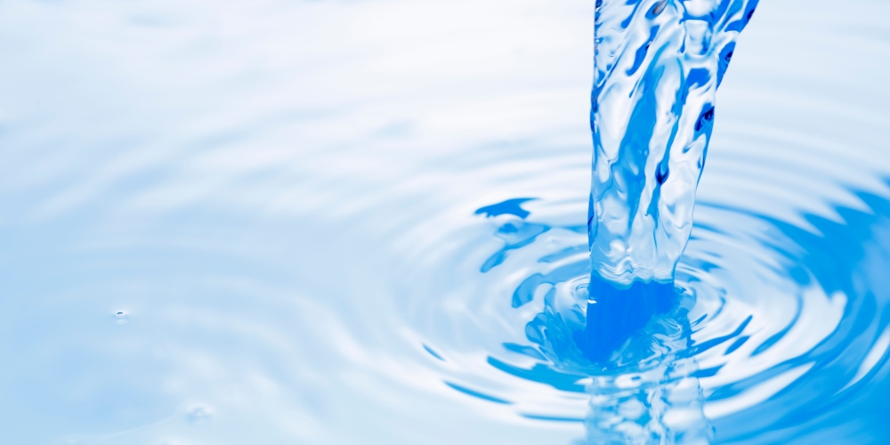 Pouring water