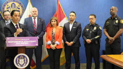 mayoral budget press conference