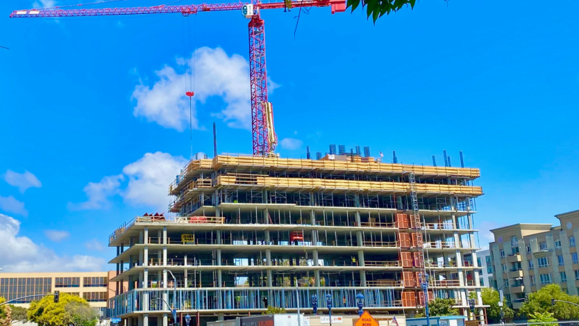 Downtown construction