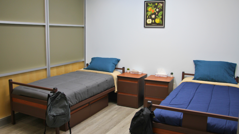 Shelter beds