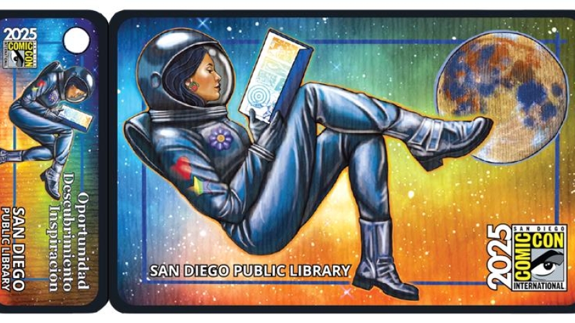 2025 Library Comic-Con Card