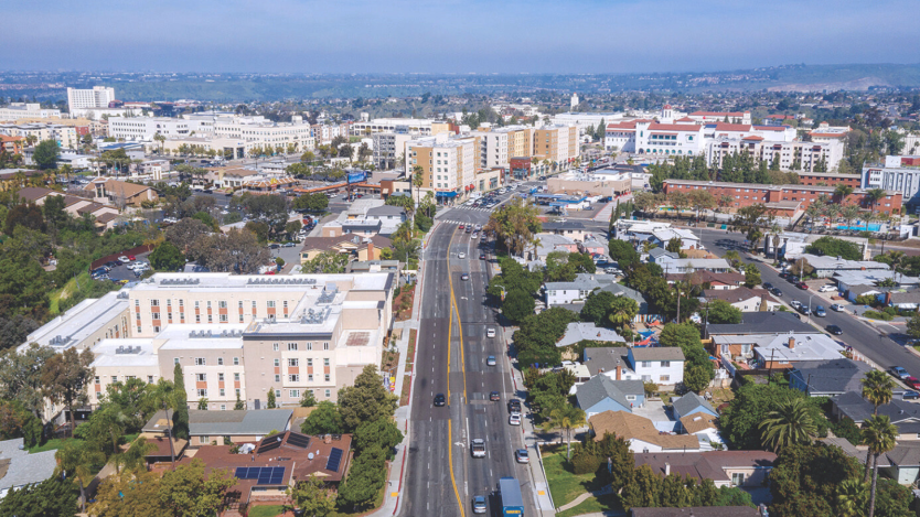 Aerial View of City Heights