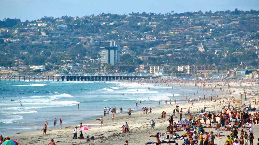 San Diego beach