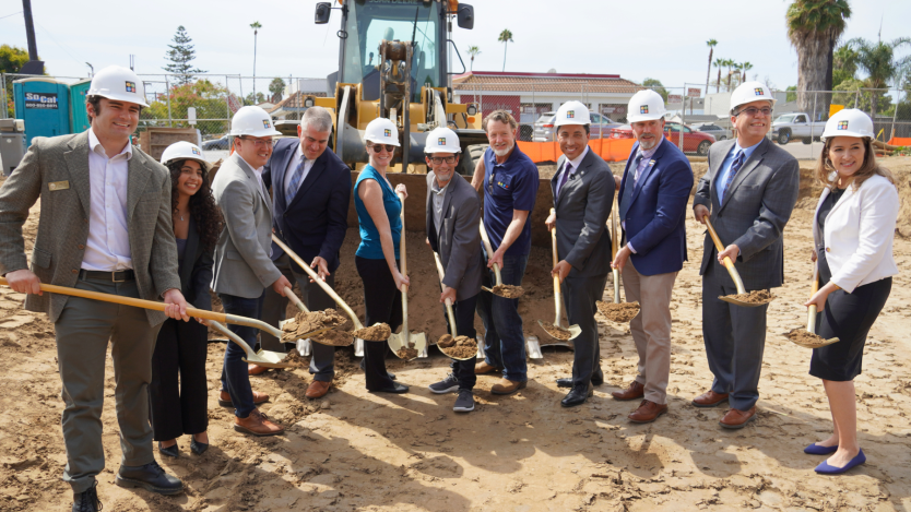 City officials and partners break ground on Rose Creek Village