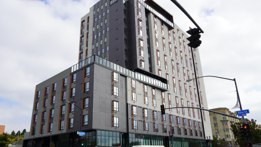 Photo of apartment building