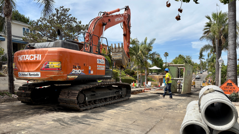 Photo of channel maintenance 