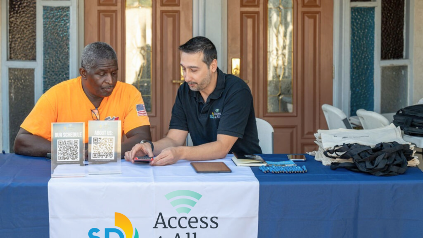 Digital navigator assisting SD Access 4 All client