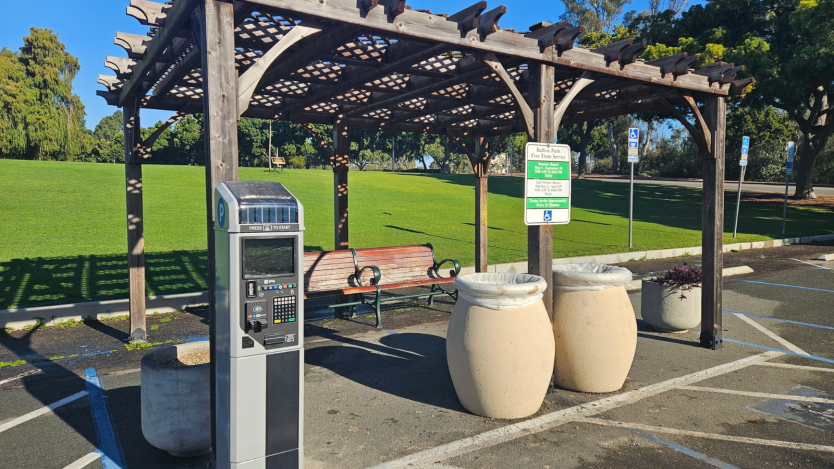 Photo of parking meter at Balboa Park