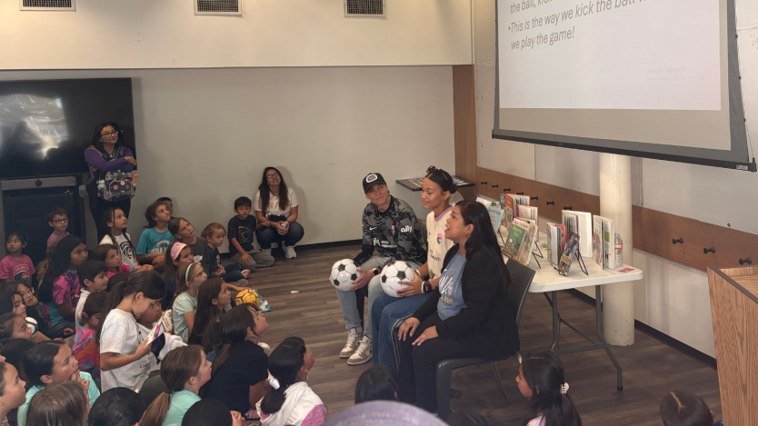 children sitting and listening to storytime