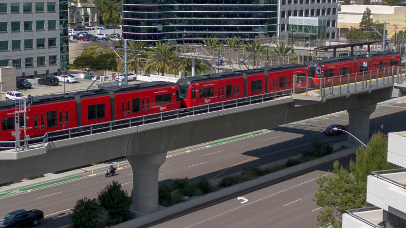 Rendition of trolley