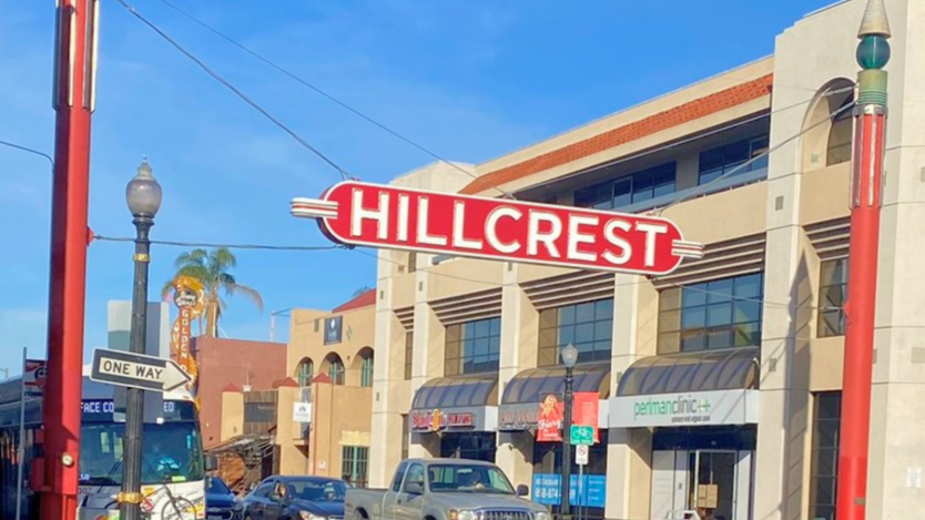 Hillcrest sign