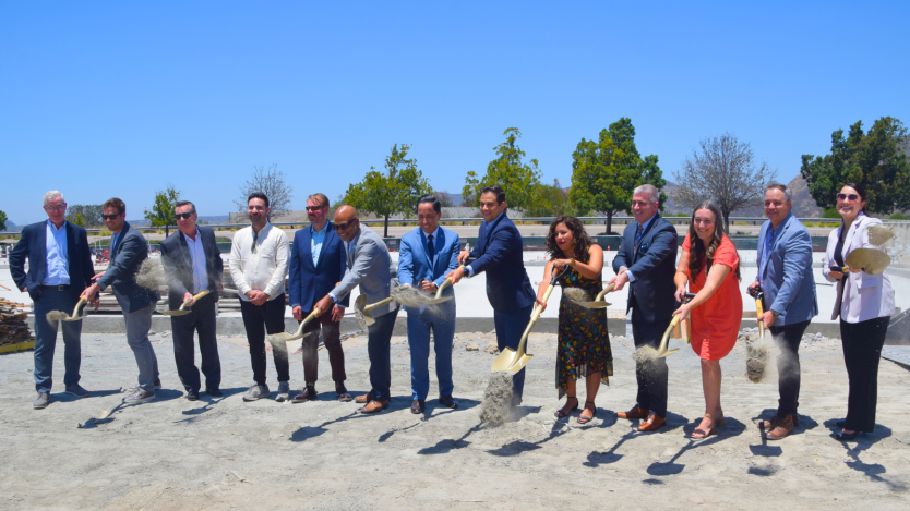 Groundbreaking at Navajo Apts