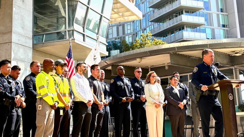 SDPD Chief speaking at news conference